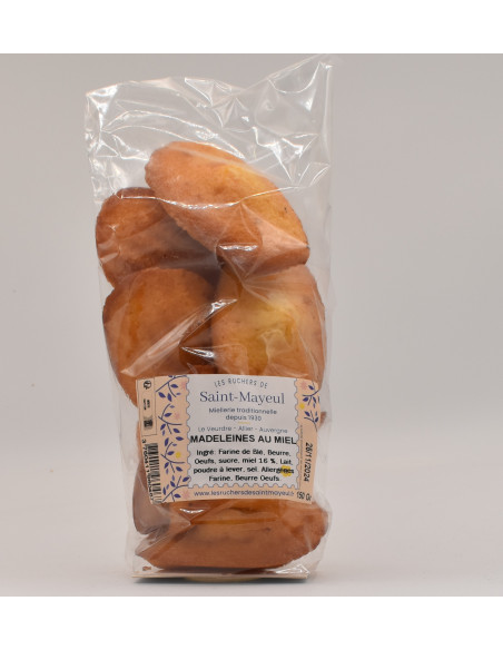 Madeleines au miel 150 g