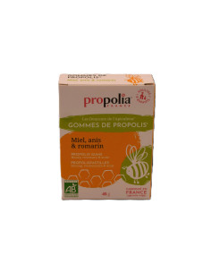 Gomme Propolis Miel Romarin Anis
