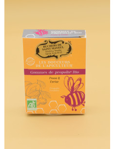 Gomme Propolis Prune Cerise